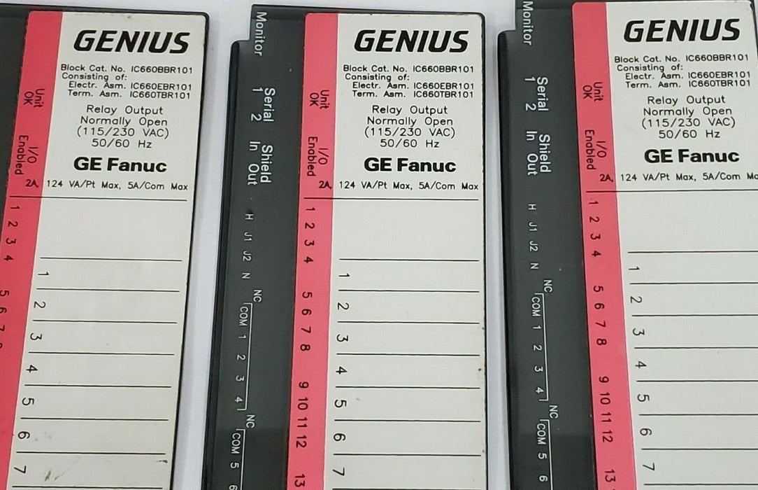 LOT OF 3 NEW GE FANUC 44B716274-001R01 DOORS/COVERS 44B716274001R01