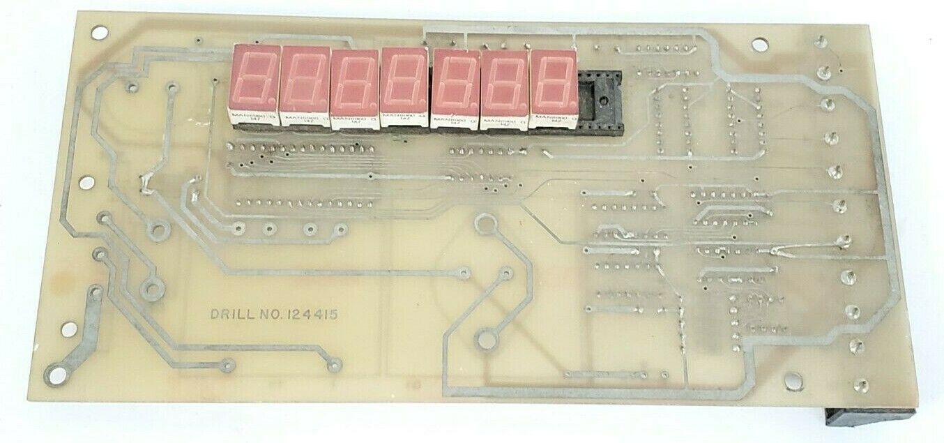 GENERIC DRILL NO. 124415 BOARD BD. NO. 224414A ASSY. 124416