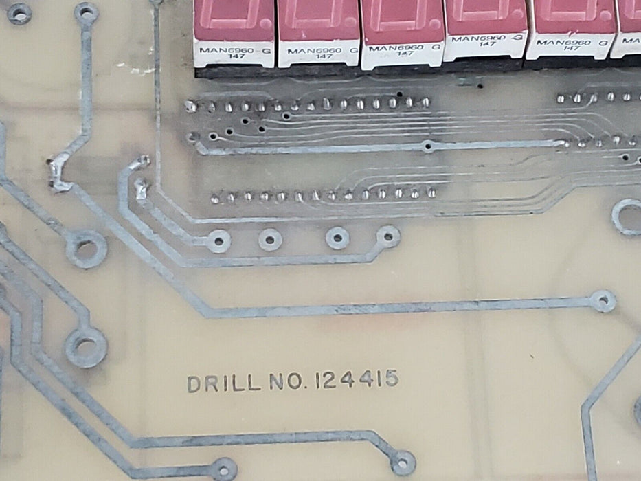 GENERIC DRILL NO. 124415 BOARD BD. NO. 224414A ASSY. 124416