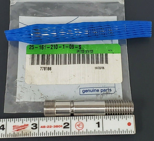 LOT OF 2 NEW ALFA LAVAL 25-161-210-1-09-S COUPLER STUD 25161210109S