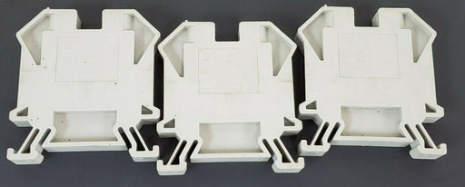 LOT OF 3 NEW ALLEN BRADLEY 1492-W16 TERMINAL BLOCK 16MM 800V GRAY, 1492W16