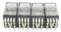 LOT OF 4 POTTER & BRUMFIELD KHAU-17D11-12 RELAYS, 24VDC,3A, 120VAC, KHAU17D1112