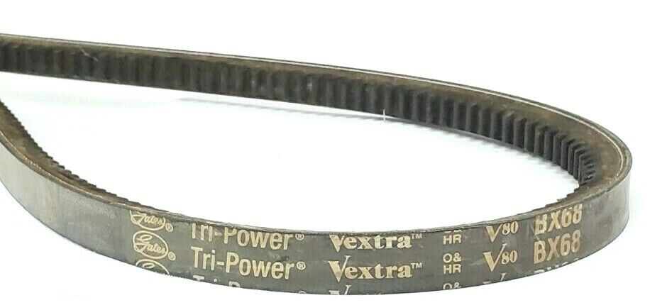NEW GATES BX68 TRI - POWER VEXTRA V80, 68", 5/8" WIDTH BELT