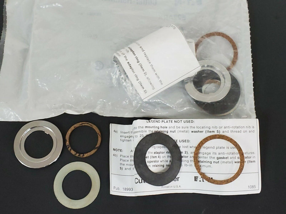 LOT OF 2 NEW EATON CUTLER-HAMMER E22ARK ADAPTOR KITS SER. A1 (1 OPENED)