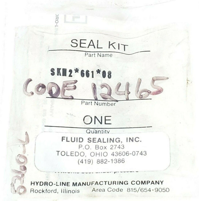 NEW HYDRO LINE SKN2-661-08 SEAL KIT SKN266108
