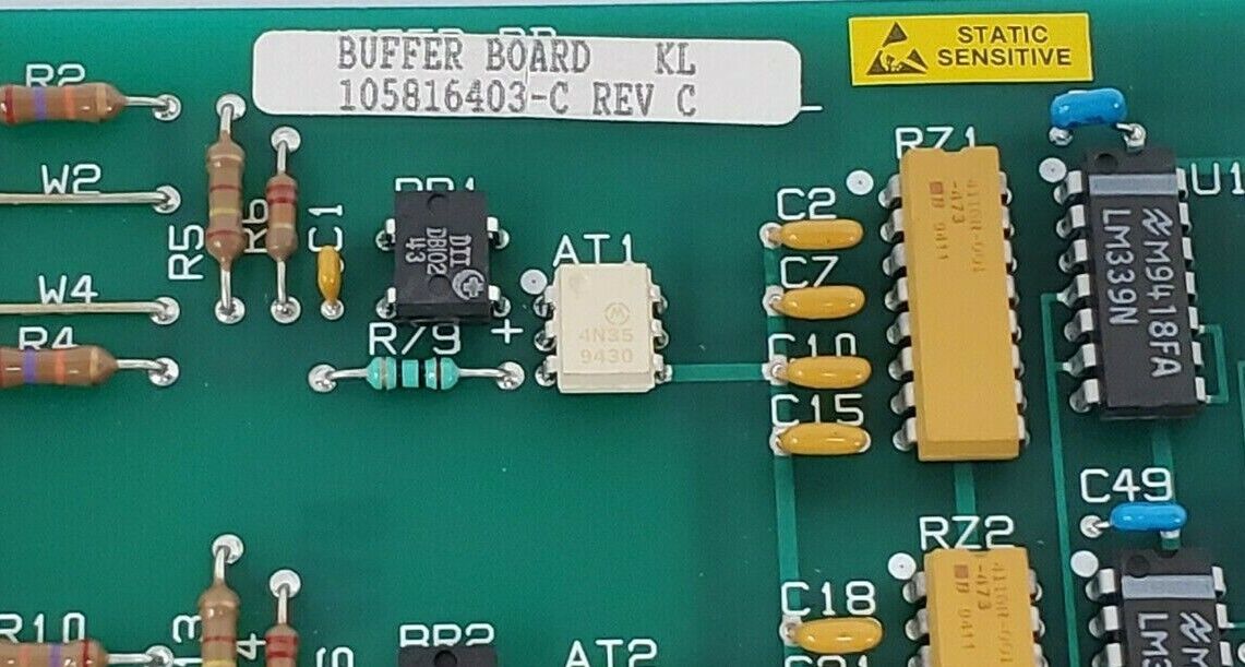 BOSTON / FINCOR 105816403-C BUFFER BOARD REV: C KL 105816403 (REPAIRED)