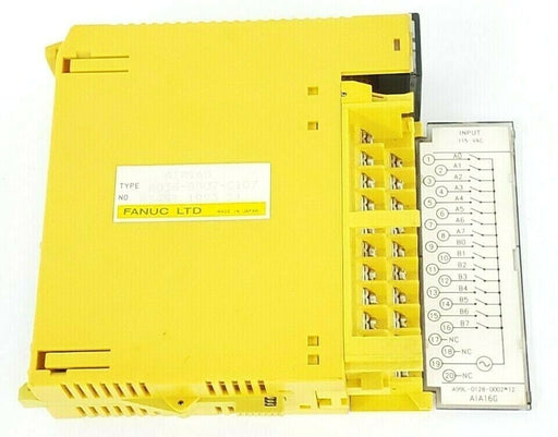 FANUC A03B-0807-C107 AIA16G INPUT MODULE AIA16G NO. N3441 1993 11