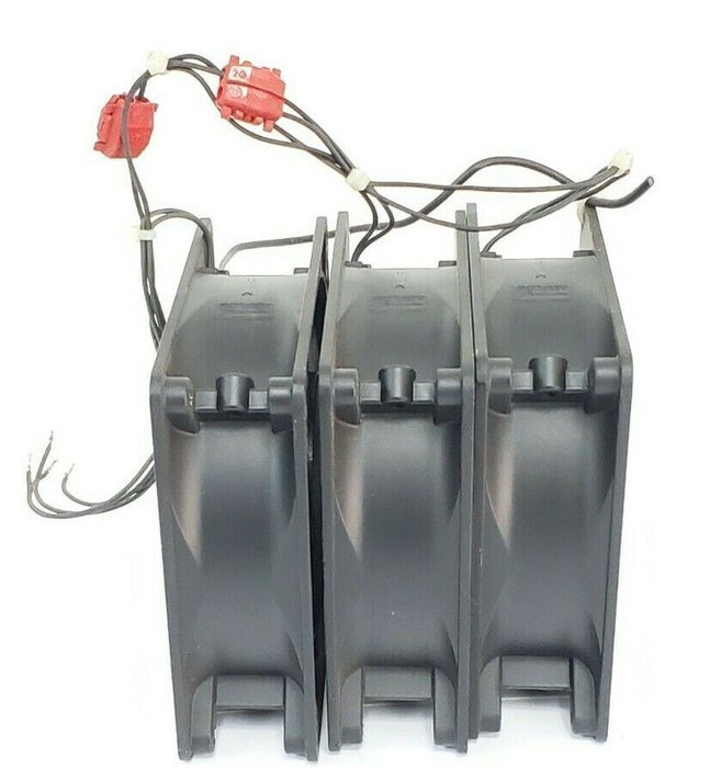 LOT OF 3 NMB 4715FS-12W-B50 FANS 4715FS12WB50, 115V~AC 50/60HZ, .21/.19A