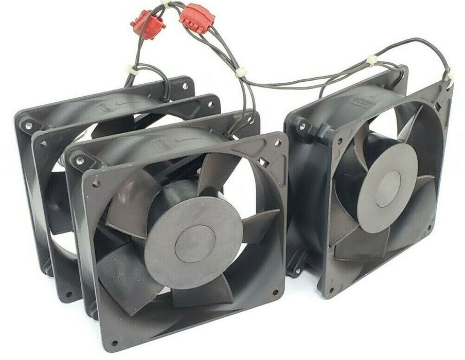 LOT OF 3 NMB 4715FS-12W-B50 FANS 4715FS12WB50, 115V~AC 50/60HZ, .21/.19A