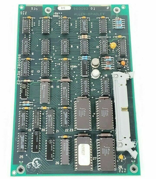 ALLEN BRADLEY 960082 REV-E2 CIRCUIT BOARD 960082-9002E