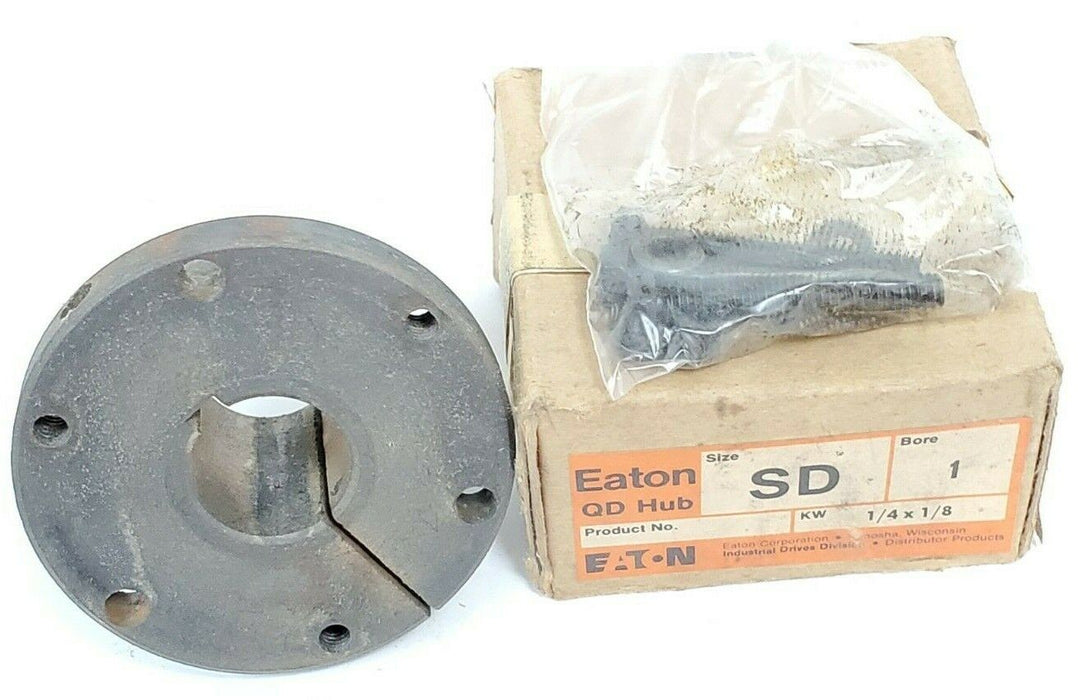 LOT OF 2 NIB EATON SD 1 QD HUBS KW 1/4 X1/8