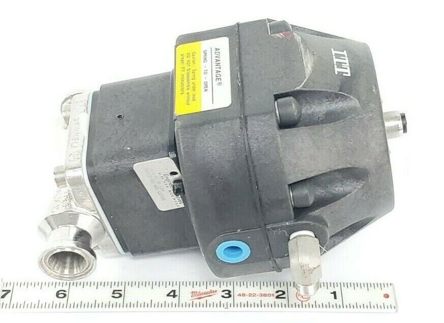 ITT .75-N-PN-36-A108 ADVANTAGE ACTUATOR 3/4" 90PSI W/ 1786 3/8" DIAPHRAGM VALVE