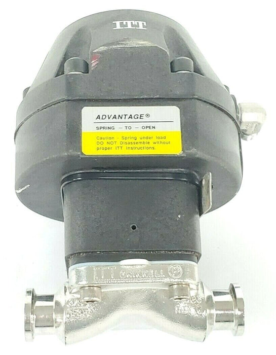 ITT .75-N-PN-36-A108 ADVANTAGE ACTUATOR 3/4" 90PSI W/ 1786 3/8" DIAPHRAGM VALVE