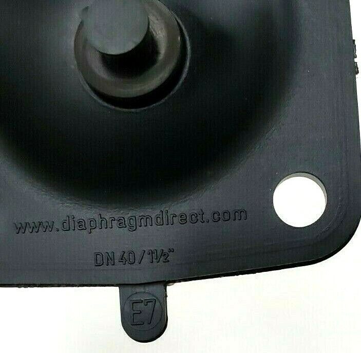 LOT OF 6 NEW DIAPHRAGM DIRECT DD15-IE7 DIAPHRAGM SIZE: 1-1/2'' DN 40 MAT: EPDM