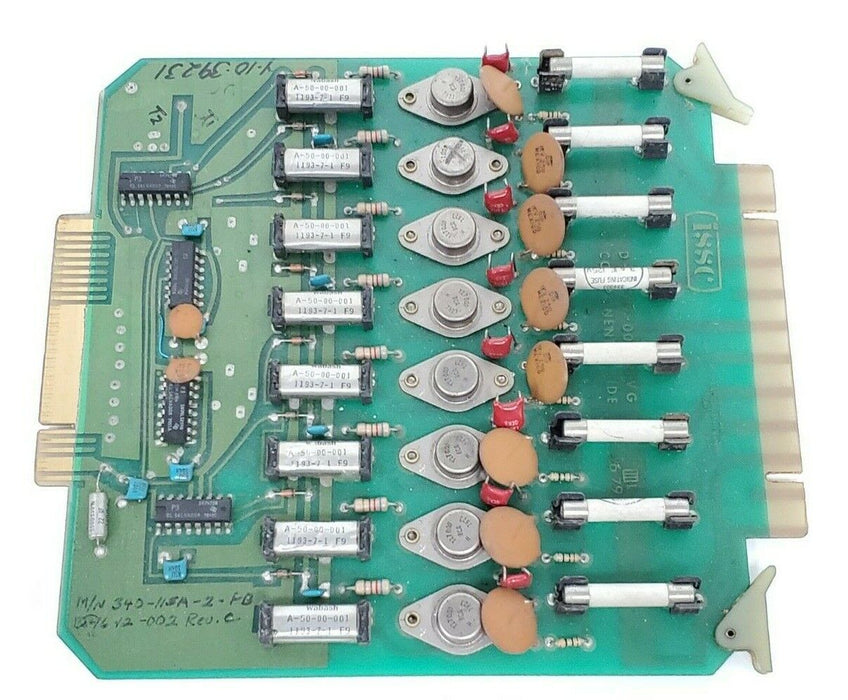 ISSC D-16-09-002 REV. G RELAY BOARD D1609002