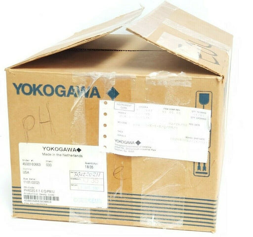 NIB YOKOGAWA PH402G-E-1-E/Q/PM/U EXA PH402 ANALYZER/TRANSMITTER 4-WIRE