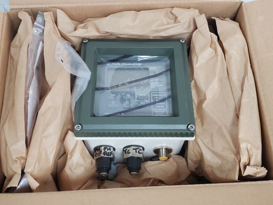 NIB YOKOGAWA PH402G-E-1-E/Q/PM/U EXA PH402 ANALYZER/TRANSMITTER 4-WIRE