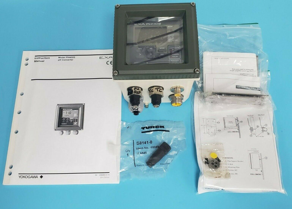 NIB YOKOGAWA PH402G-E-1-E/Q/PM/U EXA PH402 ANALYZER/TRANSMITTER 4-WIRE