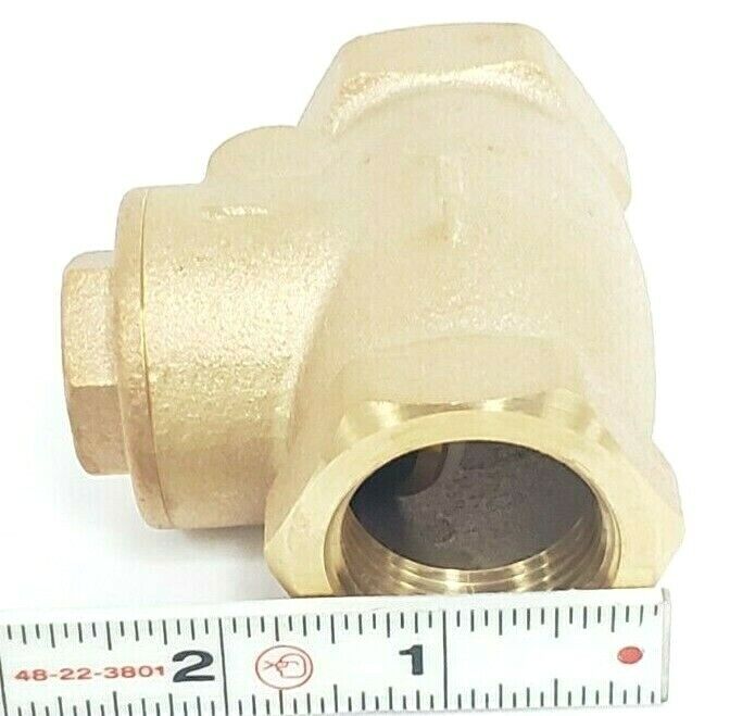 NEW GENERIC 10F303 BRONZE 1'' NPT BRONZE SWING CHECK VALVE 150SWP 300CWP