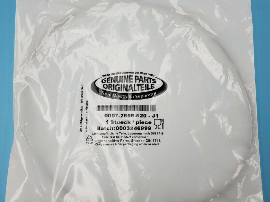 NEW GEA 0007-2555-520-J1 WESTFALIA SEPARATOR 0007-2555-520-J1 O-RING SEAL