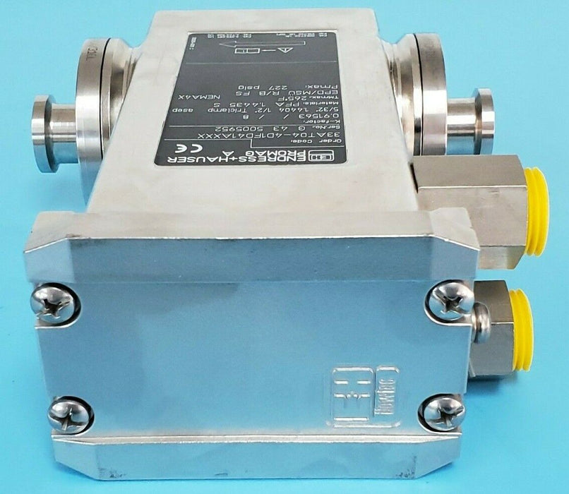 NEW ENDRESS + HAUSER 33AT04-4D1FD41AXXX PROMAG A FLOWTUBE 0 91563