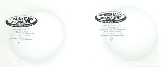 NEW GEA WESTFALIA SEPARATOR 0007-2059-520-A7 O-RINGS 00072059520A7