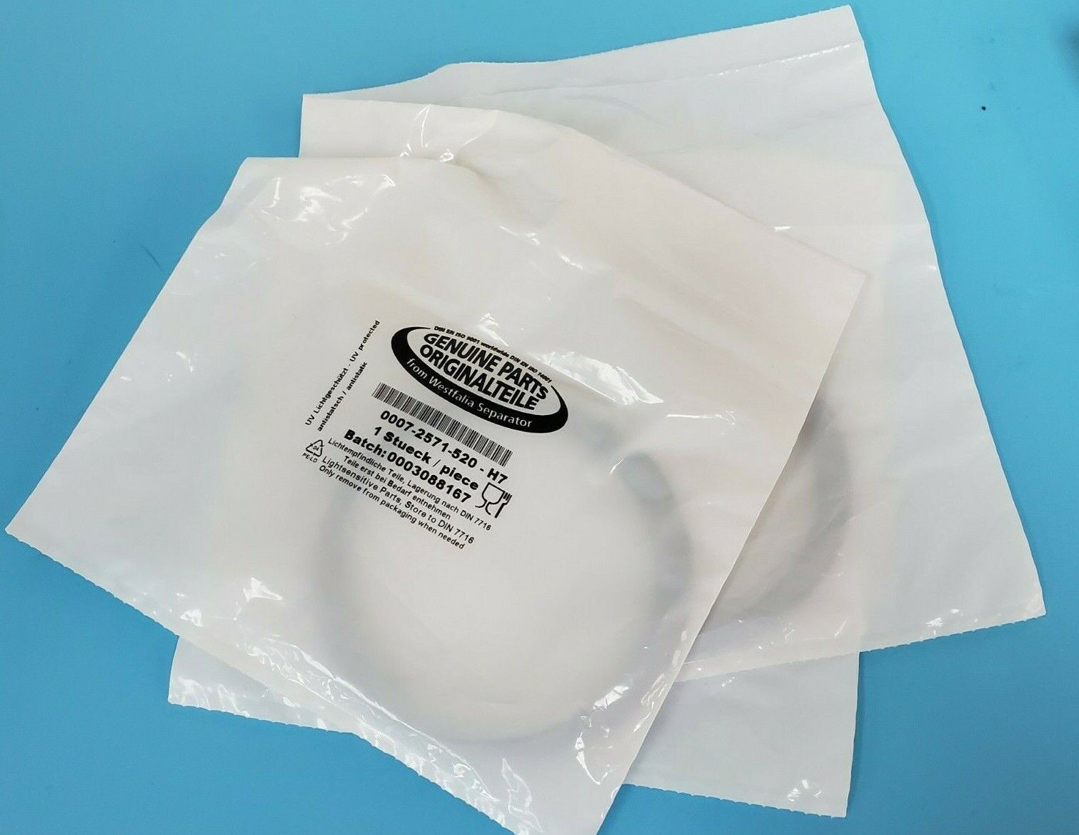 LOT OF 3 NEW GEA WESTFALIA SEPARATOR 0007-2571-520-H7 O-RINGS