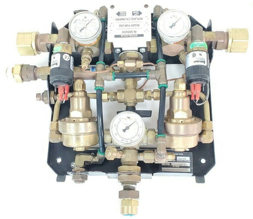 VICTOR MEDICAL PRODUCTS VM1100 NITROGEN OXIDE / CARBON DIOXIDE GAS MANIFOLD