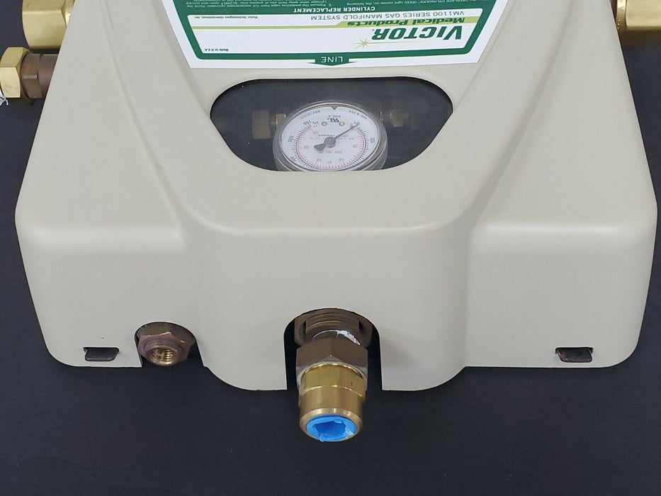VICTOR MEDICAL PRODUCTS VM1100 NITROGEN OXIDE / CARBON DIOXIDE GAS MANIFOLD
