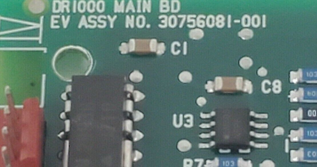 HONEYWELL 30756081-001 MAIN BOARD DR1000 EV 4-11-2497-0295 30756080-001