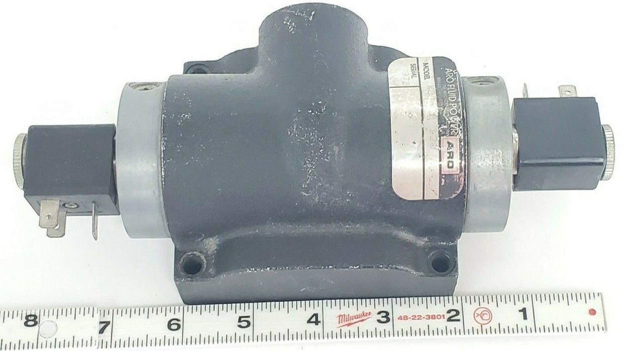 ARO FLUID POWER K334SD 120A VALVE K334SD-120A W/ 116 218-33 120V COIL