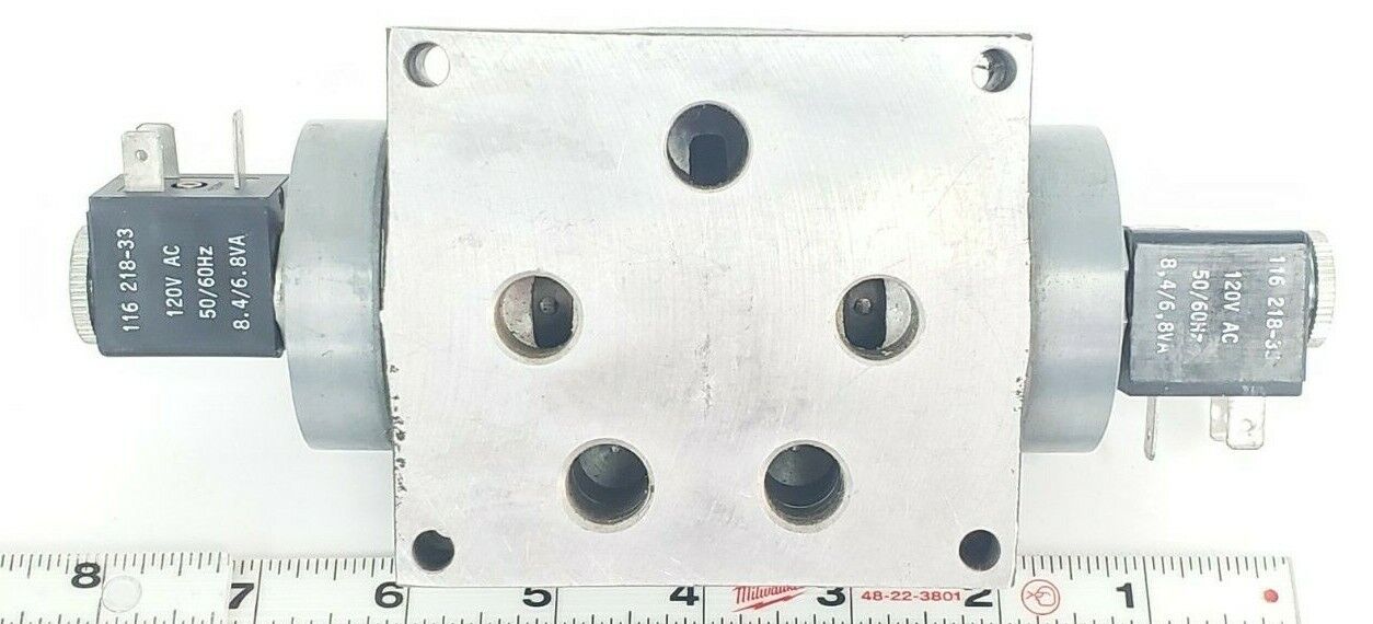 ARO FLUID POWER K334SD 120A VALVE K334SD-120A W/ 116 218-33 120V COIL