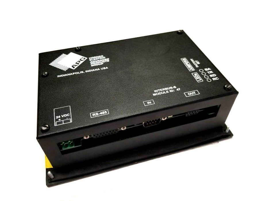 NEW HORNER ELECTRIC HE190IBSRMUB REMOTE MESSAGE UNIT 24VDC RS-485