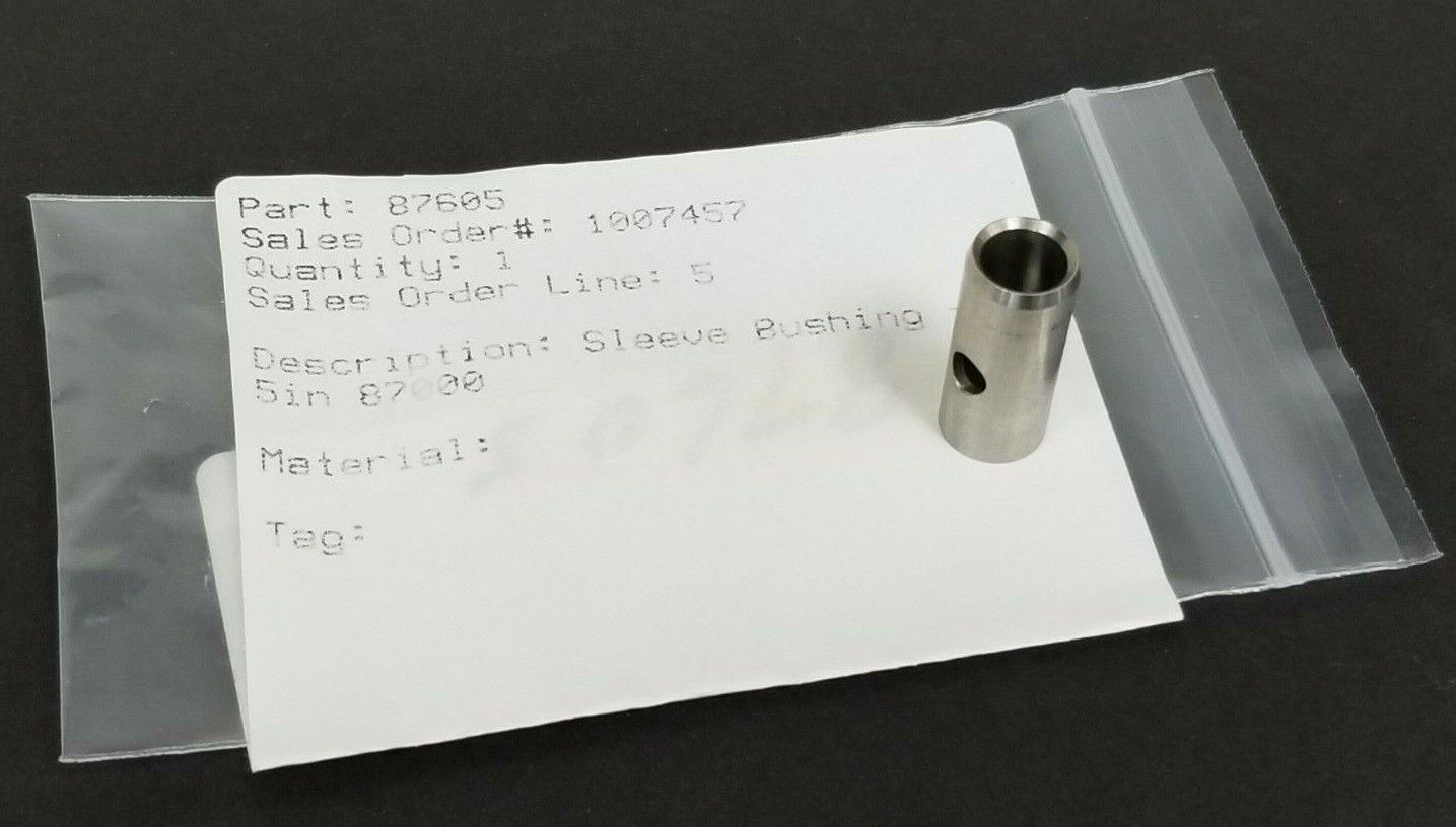 NEW BAUMANN 87605 BUSHING SLEEVE 5in 87000