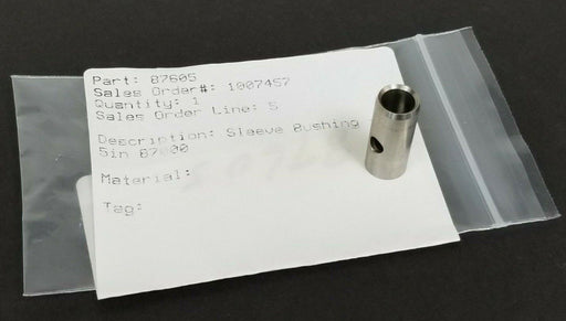 NEW BAUMANN 87605 BUSHING SLEEVE 5in 87000