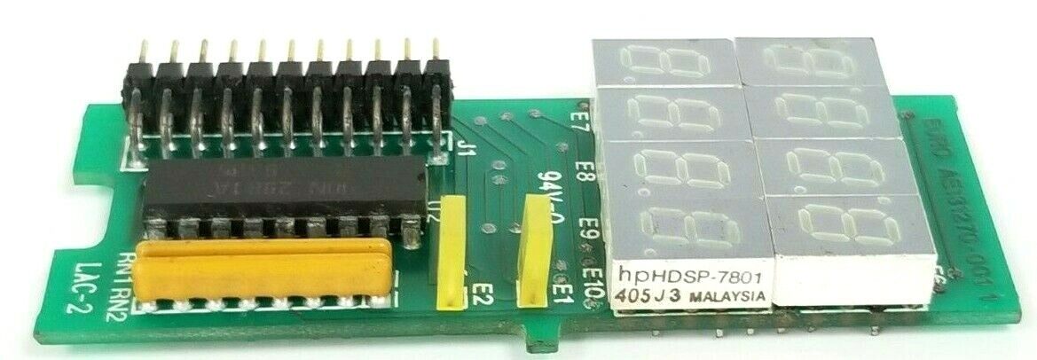 EUROTHERM / INVENSYS AE131270-001 REV. 1 TEMPERATURE BOARD LAC-2 AD131270-001