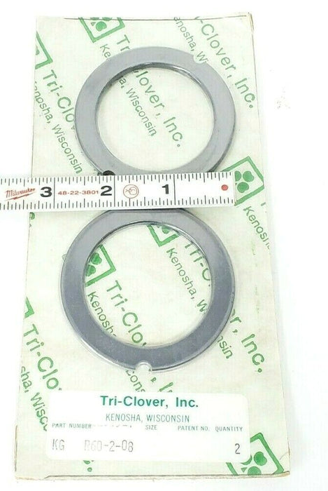 LOT OF 2 NEW TRI-CLOVER KG R60-2-08 CARBON IMPELLERS
