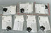 LOT OF 7 NEW GE HEALTHCARE 44-5499-26 EPDM DIAPHRAGMS DN8 KZ 3A 99024848