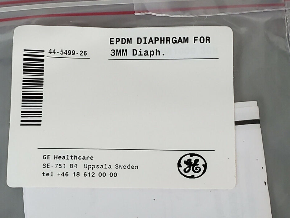 LOT OF 7 NEW GE HEALTHCARE 44-5499-26 EPDM DIAPHRAGMS DN8 KZ 3A 99024848