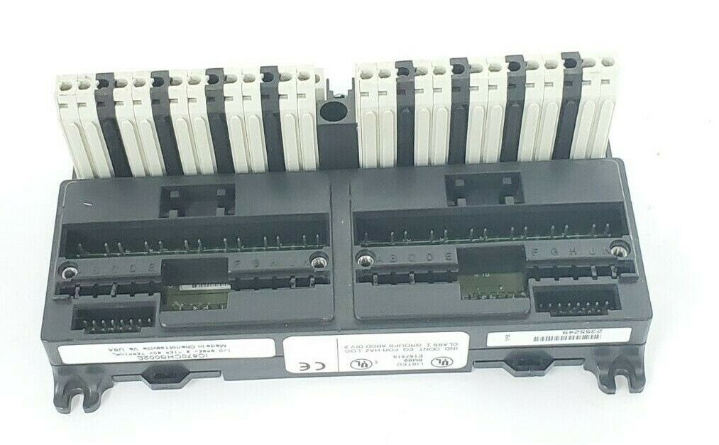 LOT OF 2 GE FANUC IC670CHS002E I/O BASE 2 TIER BOX TERMINALS IC670CHS002