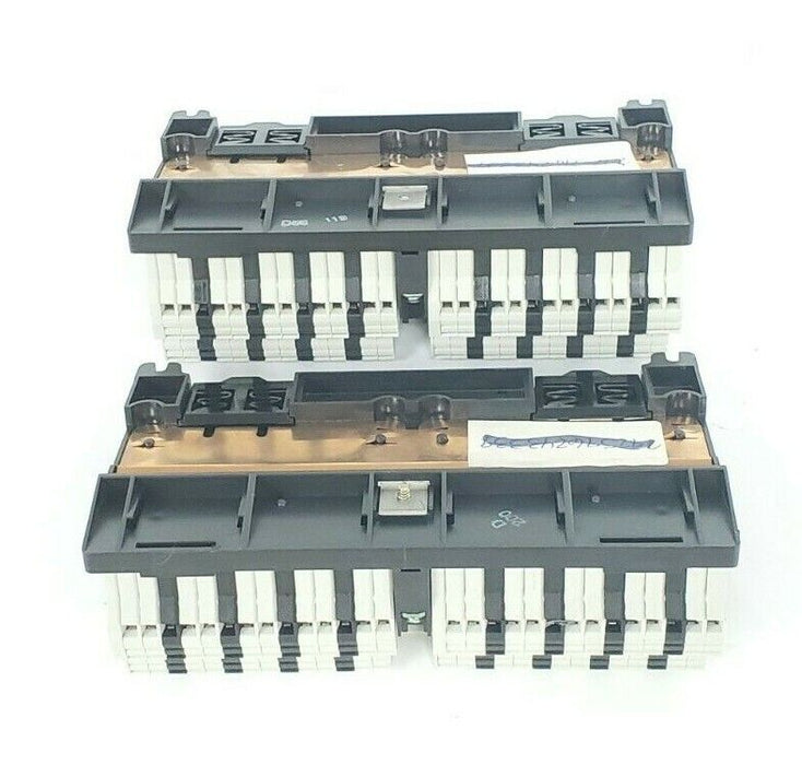 LOT OF 2 GE FANUC IC670CHS002E I/O BASE 2 TIER BOX TERMINALS IC670CHS002