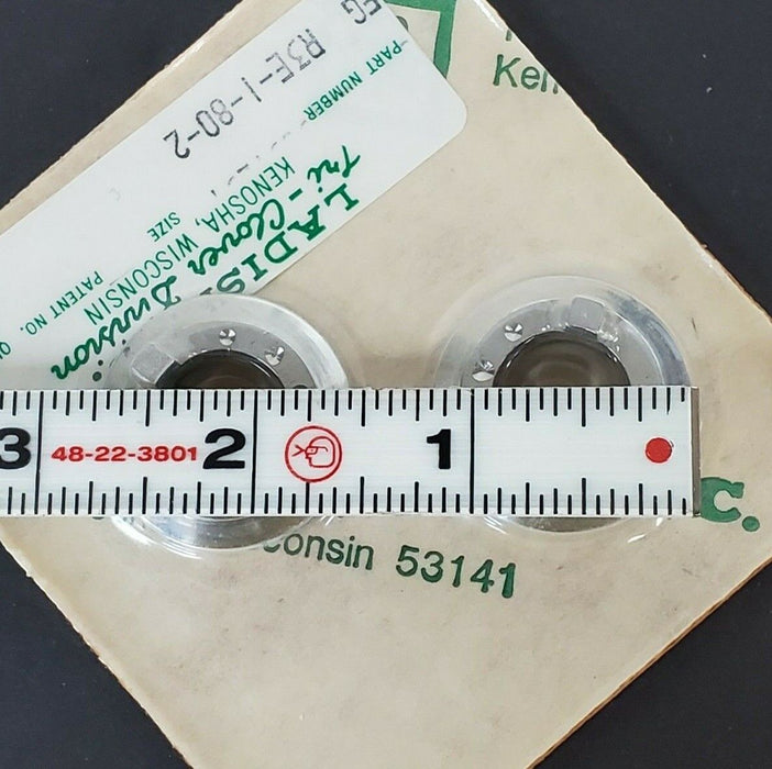 LOT OF 2 NEW TRI-CLOVER EG R3E-1-80-2 SEAL RINGS