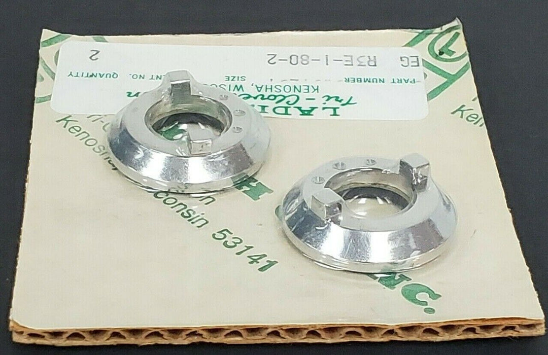 LOT OF 2 NEW TRI-CLOVER EG R3E-1-80-2 SEAL RINGS