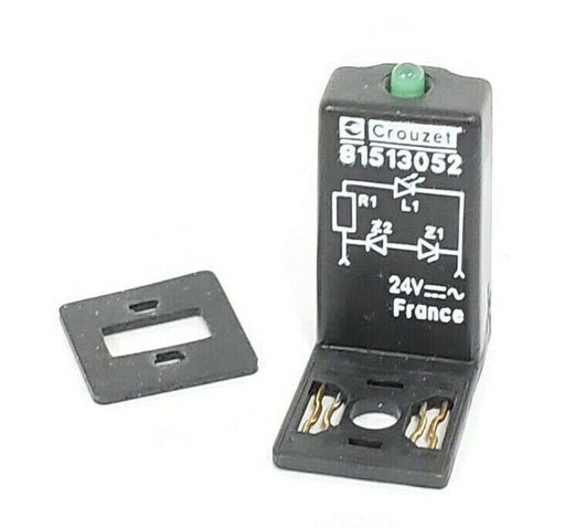 NEW CROUZET 81513052 LED INDICATOR FOR SOLENOID VALVES 24 VAC/DC