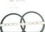 BAG OF 2 NEW AMERSHAM BIOSCIENCES 44-5494-46 FLAT GASKETS AIR TRAP OD 263mm