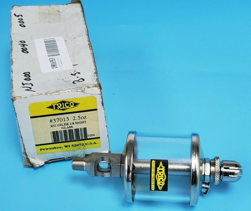 NIB TRICO 37013 2.5OZ KG OILER 1/8 SIGHT GLASS