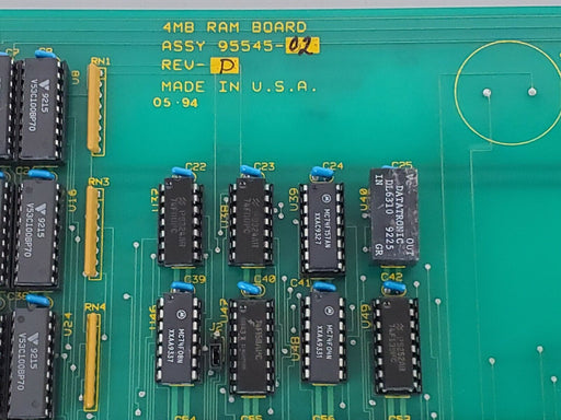 HATHAWAY 95545-02 4MB RAM BOARD 9554502, 9554601 A