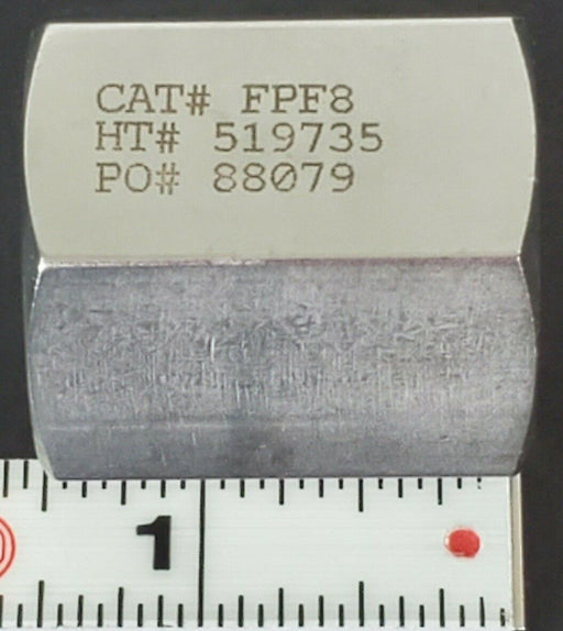 NEW BUETECH CAT#: FPF8 COUPLING HT#: 519735 PO#: 88079