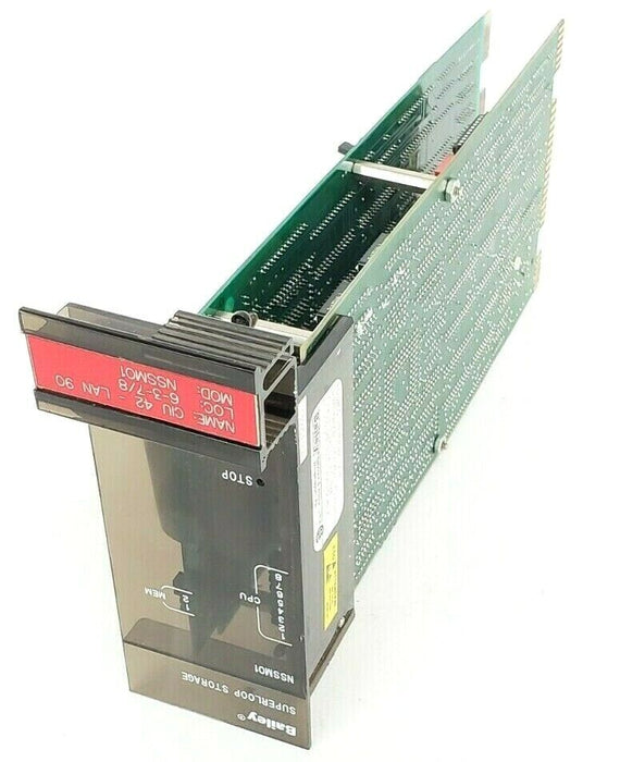 BAILEY CONTROLS NSSM01 MODULE SUPER LOOP STORAGE 5-15VDC 27.4VA