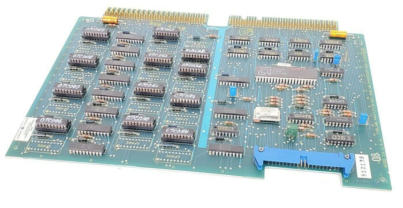 GENERAL ELECTRIC IC600CB501A COMPUTER CONTROL UNIT 44A297033-G02